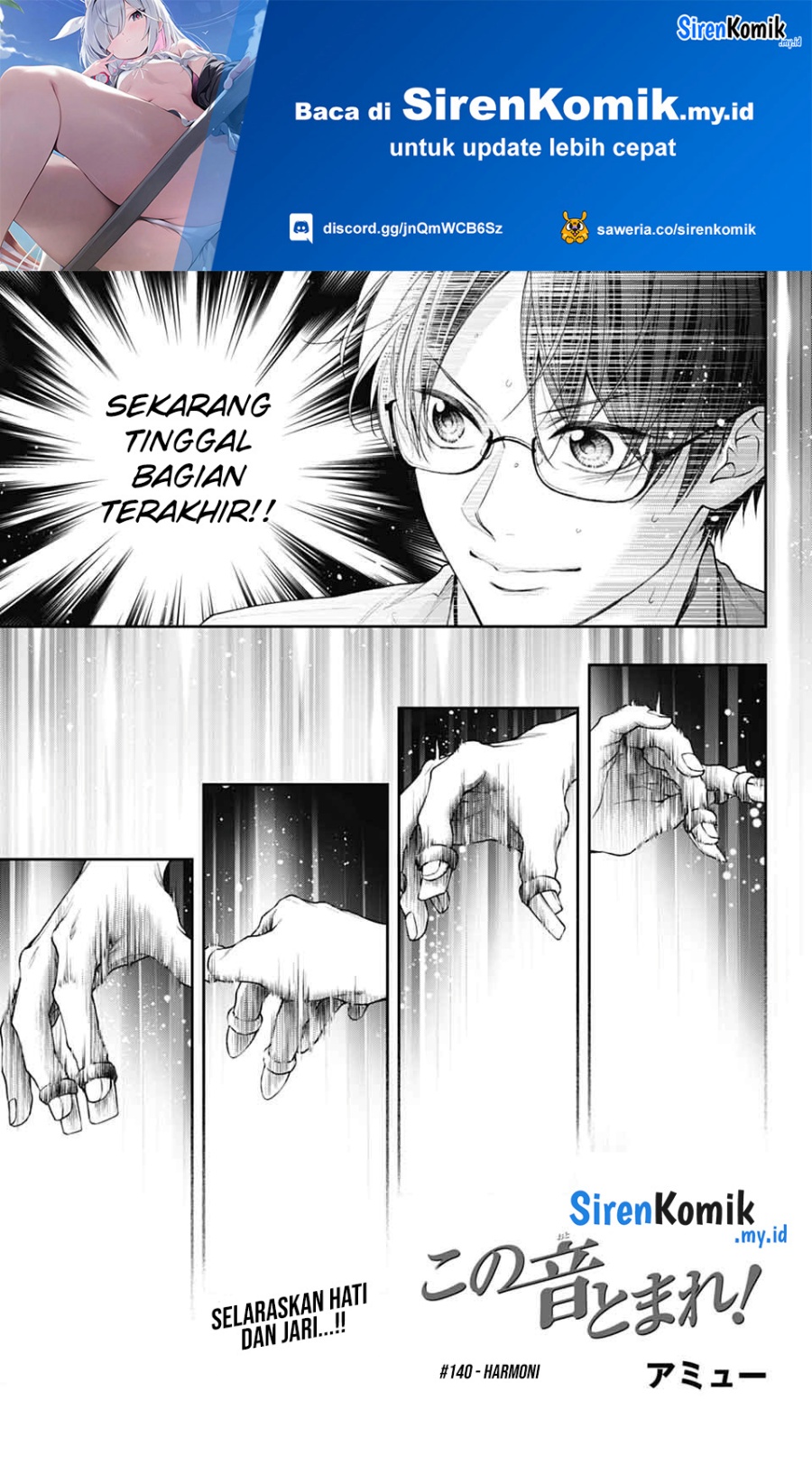 Kono Oto Tomare! Chapter 140 Bahasa Indonesia